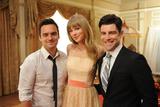 Zooey Deschanel, Taylor Swift, Hannah Simone - Behind the Scenes on the 'New Girl' Season 2 Finale