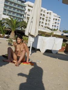Greek Beach Voyeur - Topless Girl With Very Big Nipples-23e9hkoc05.jpg